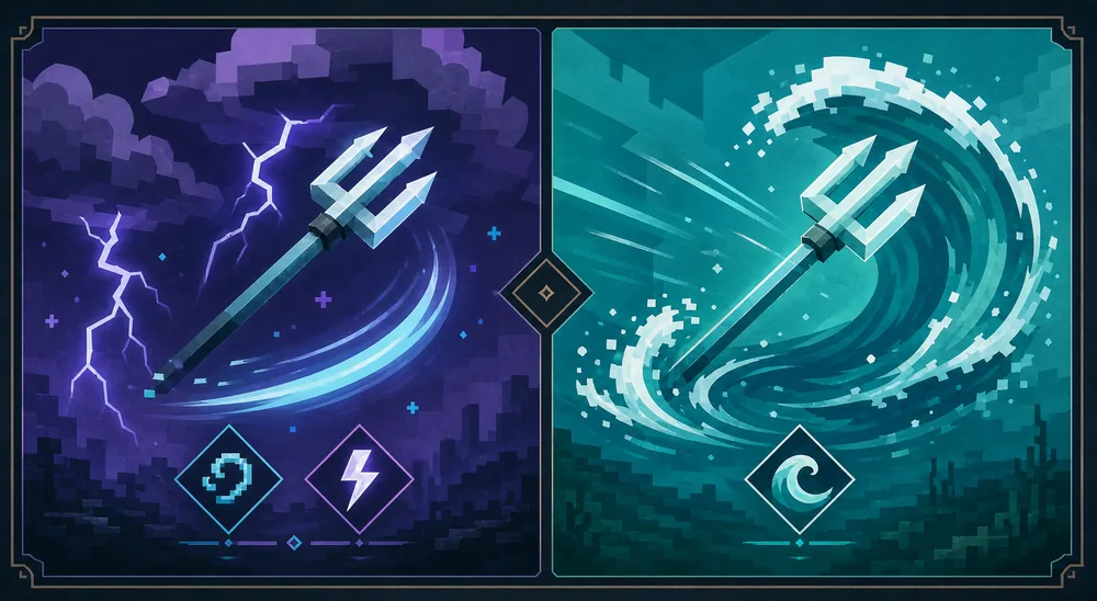 Comparison illustration showing a returning Loyalty trident and a Riptide mobility trident
